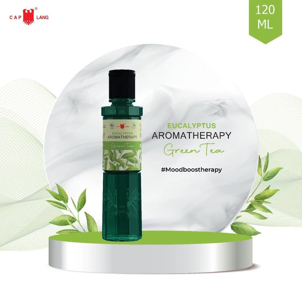 CAPLANG Minyak kayu Putih Green Tea 60ml / 120ml