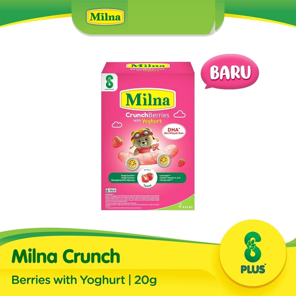 Milna Crunch Berries With Yoghurt / Cheese 20G