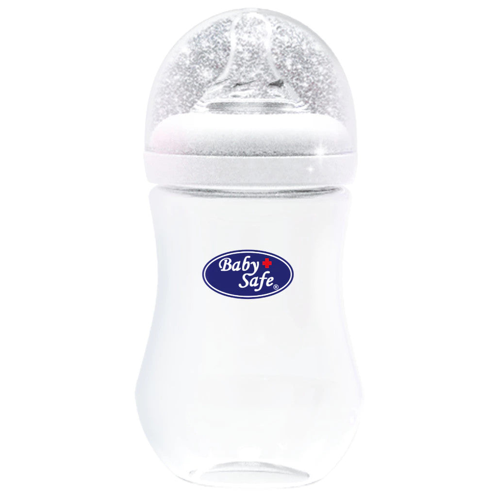 BabySafe WN12 Feeding Glitter Bottle 260 ml / Botol Susu