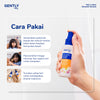 Gently Hair Lotion Smooth Keratin with Celery, Beetroot Extract, & Candlenut Oil 100 ML