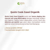 GASOL Quick Cook Bubur Beras Organik Makanan Bayi MPASI 100gr