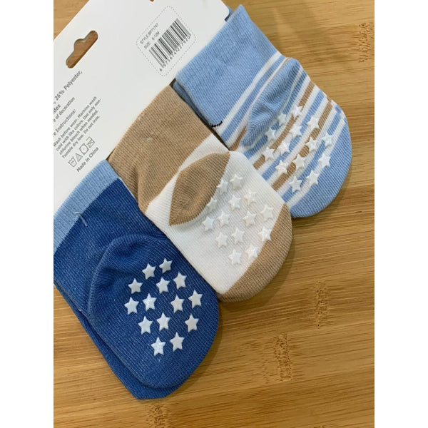 Bebe Favour 3 Pair Sock Boys - Kaos Kaki Bayi Laki Laki