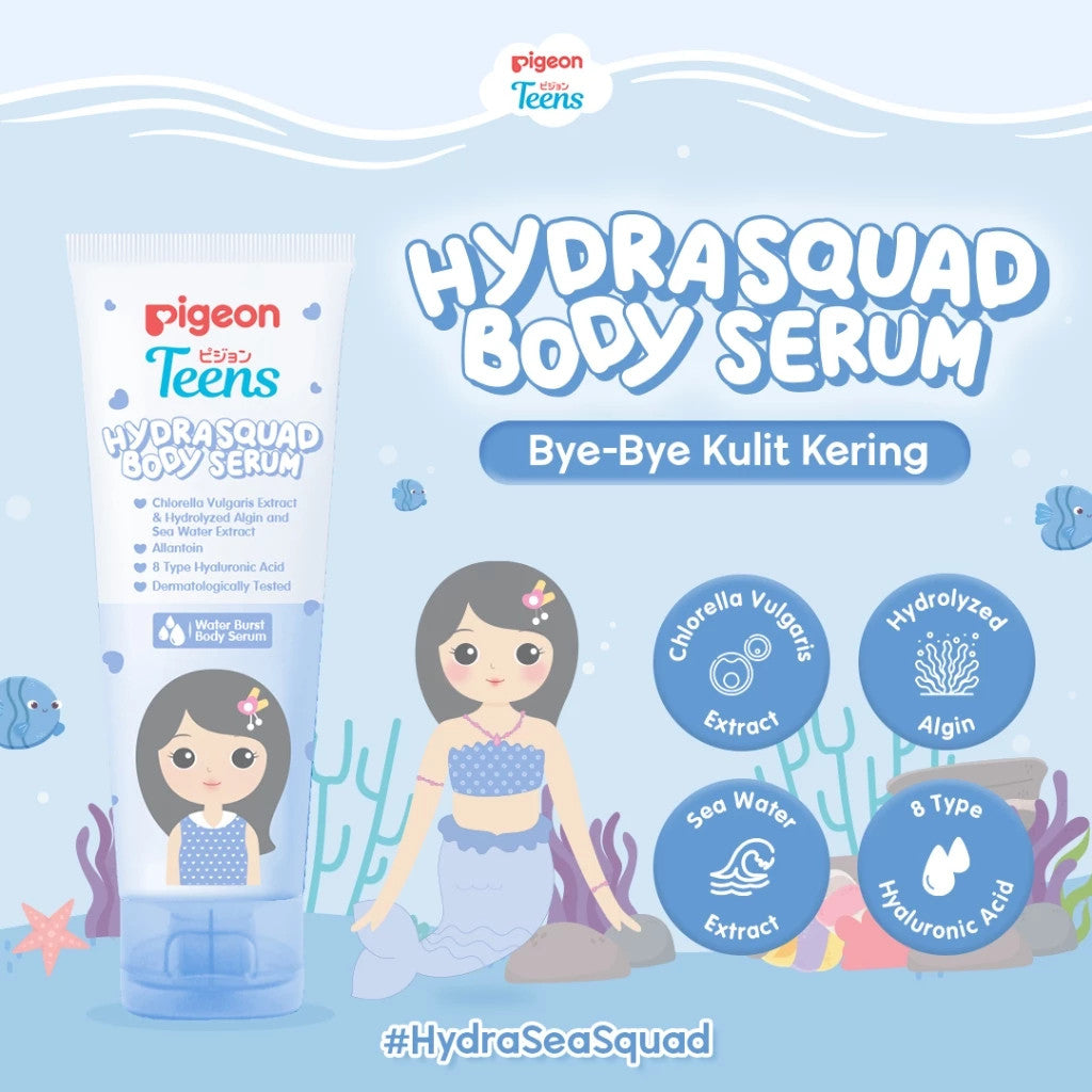 Pigeon Teens Body Serum - Body Serum Remaja -  Body Serum Kulit Kusam , Kering & Sensitif