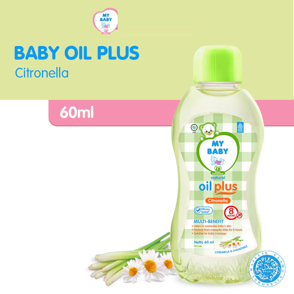 MY BABY Oil Plus Citronella 60 mL / 90 mL