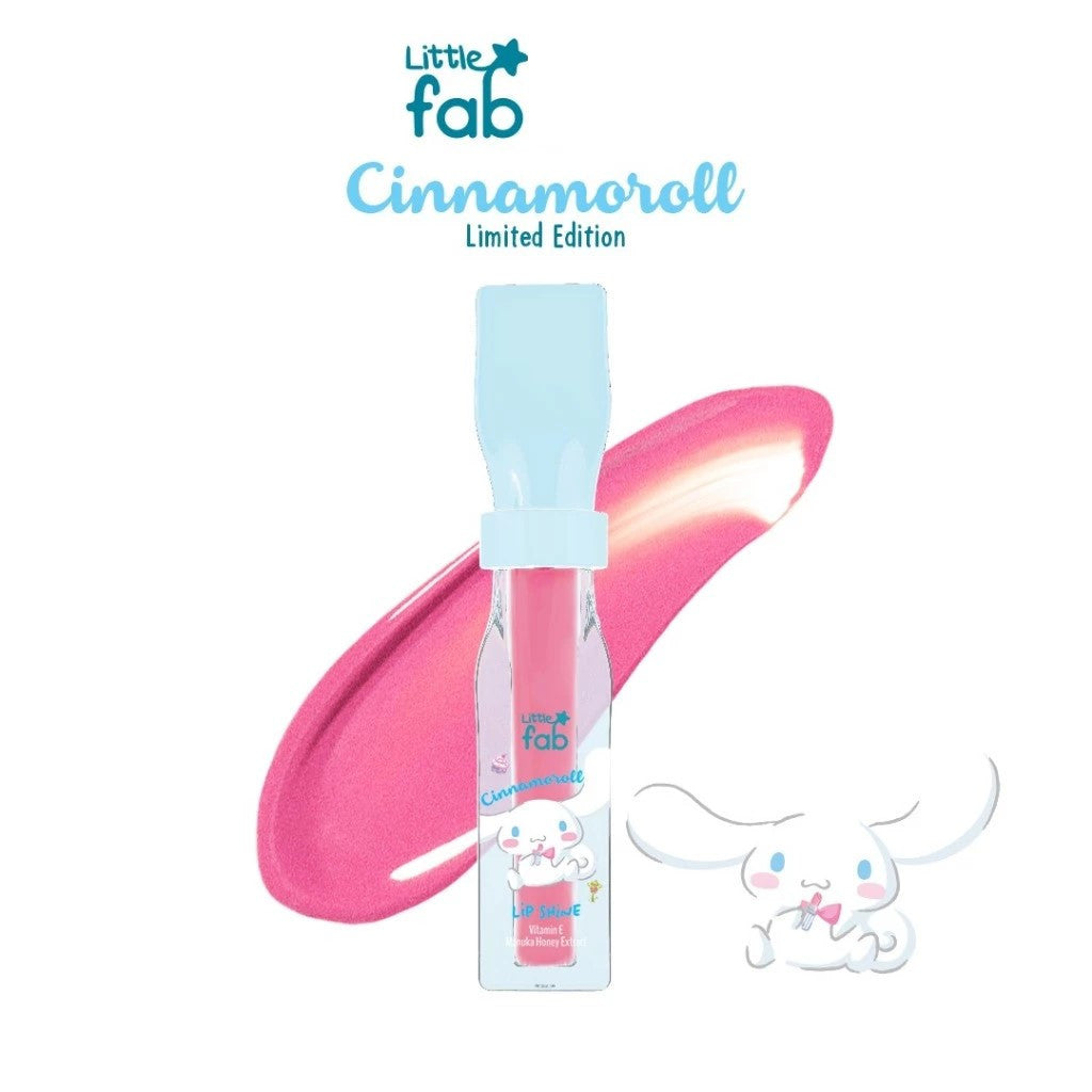 Little Fab Kids - Lip Shine 4GR - Limited Edition Kuromi & Cinnamoroll