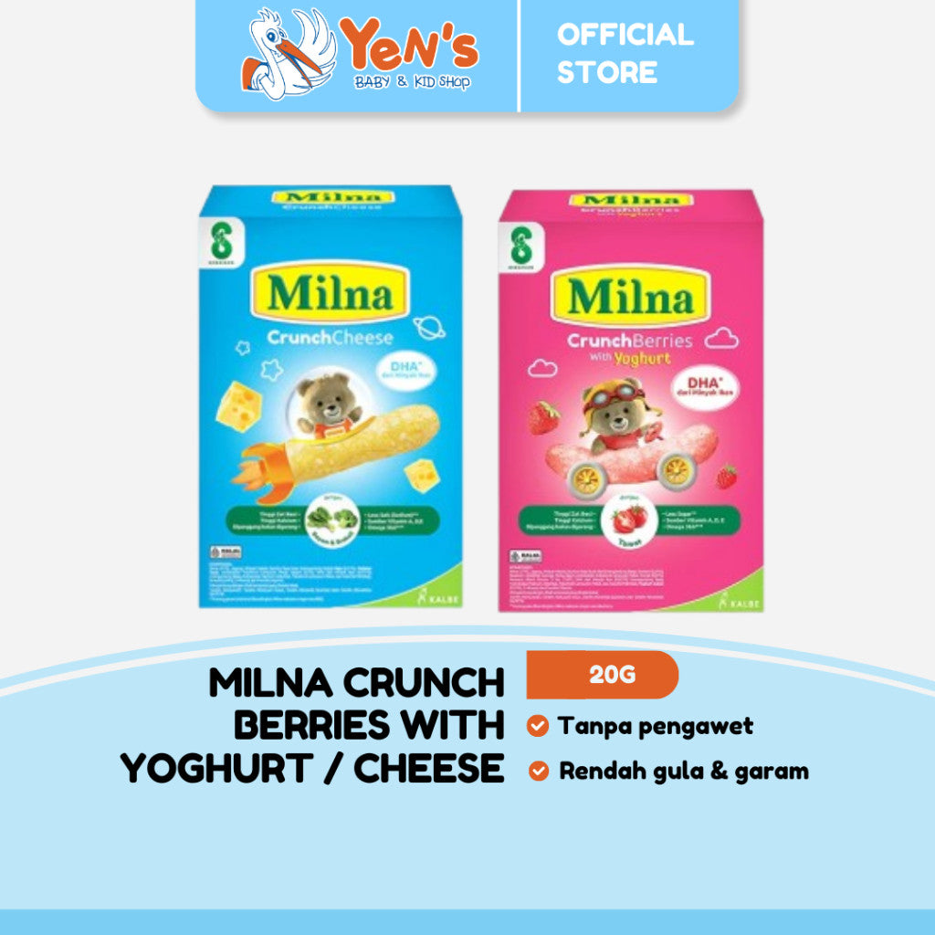 Milna Crunch Berries With Yoghurt / Cheese 20G