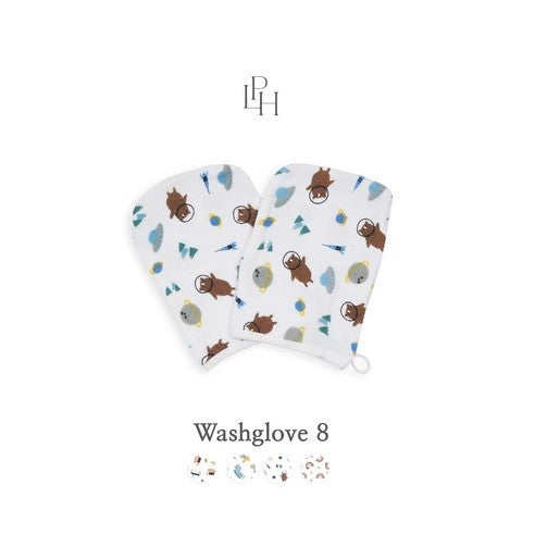 Little Palmerhaus - Washglove Set Of 2 (Waslap Bayi Isi 2)
