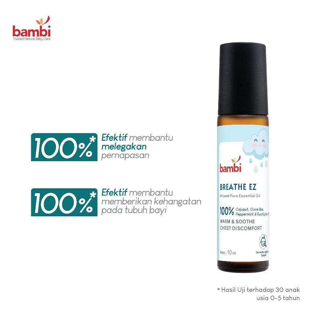 Bambi Baby Breathe Easy Essential Oil 10ml / Health Hero Essential Oil 10ml